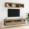 TV-seinäkaappi Artisan tammi 80 x 30 x 40 cm Tekninen puu