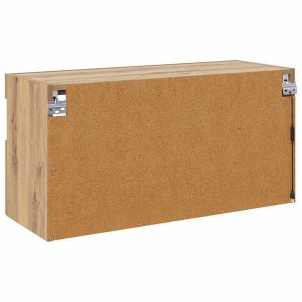 TV-seinäkaappi Artisan tammi 80 x 30 x 40 cm Tekninen puu