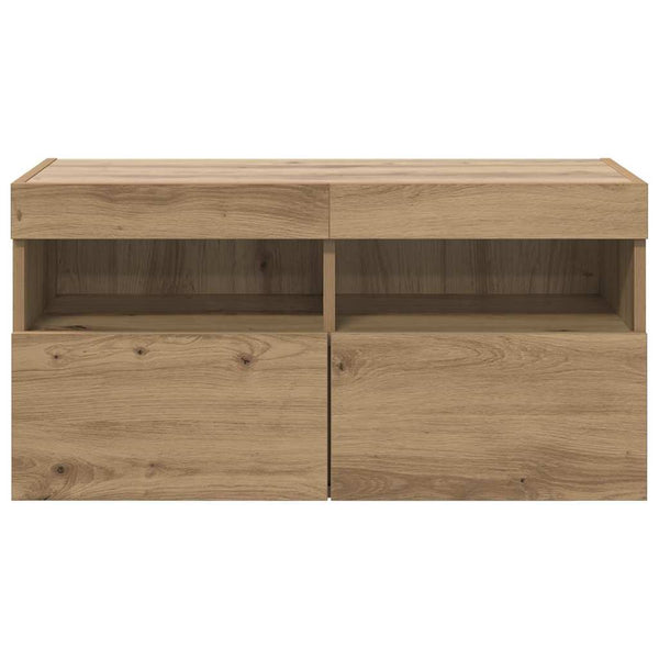 TV-seinäkaappi Artisan tammi 80 x 30 x 40 cm Tekninen puu