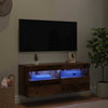 TV-seinäkaappi Vanha Puu 100 x 30 x 40 cm Tekninen puu
