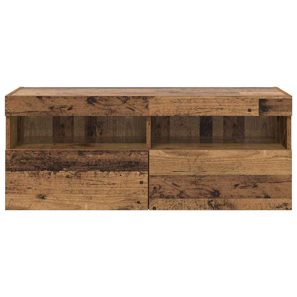 TV-seinäkaappi Vanha Puu 100 x 30 x 40 cm Tekninen puu