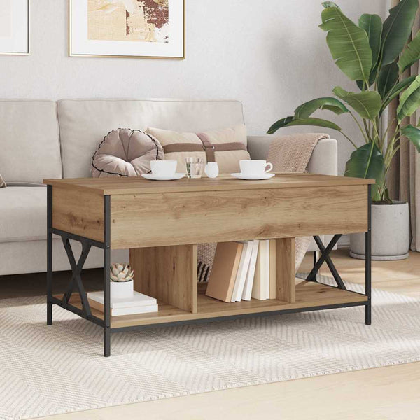 Sohvapöytä Artisan tammi 100 x 55 x 48.5 cm Tekninen puu