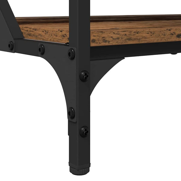 Sohvapöytä Vanha Puu 70x50x50cm Tekninen puu