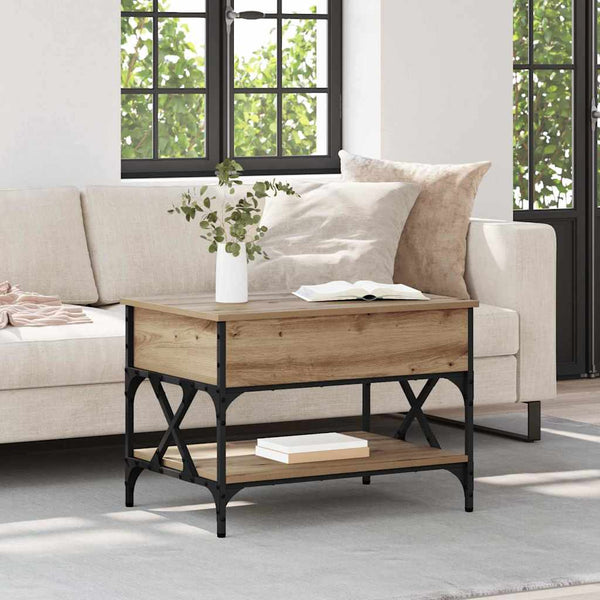 Sohvapöytä Artisan tammi 70x50x50cm Tekninen puu