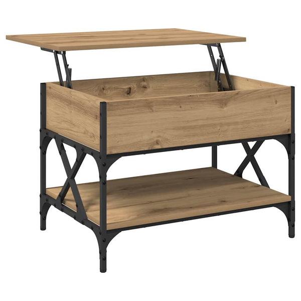 Sohvapöytä Artisan tammi 70x50x50cm Tekninen puu