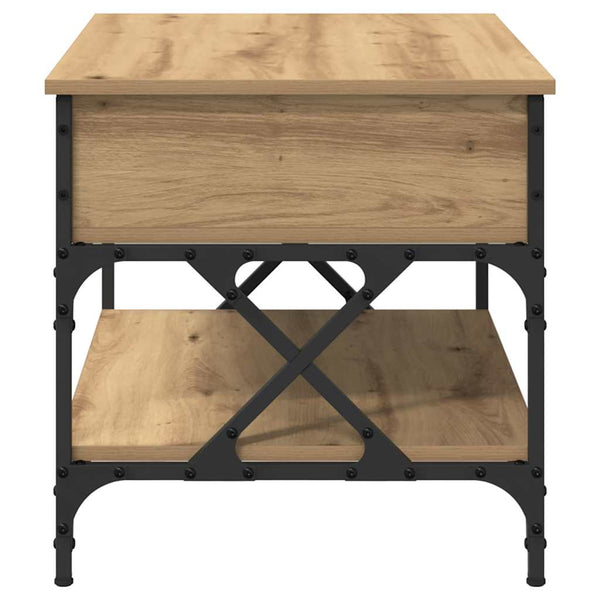 Sohvapöytä Artisan tammi 70x50x50cm Tekninen puu