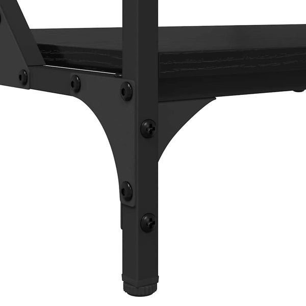 Sohvapöytä Musta tammi. 70x50x50cm Tekninen puu