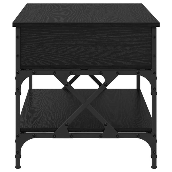 Sohvapöytä Musta tammi. 70x50x50cm Tekninen puu