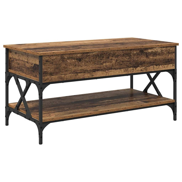 Sohvapöytä Vanha Puu 100 x 50 x 50 cm Tekninen puu