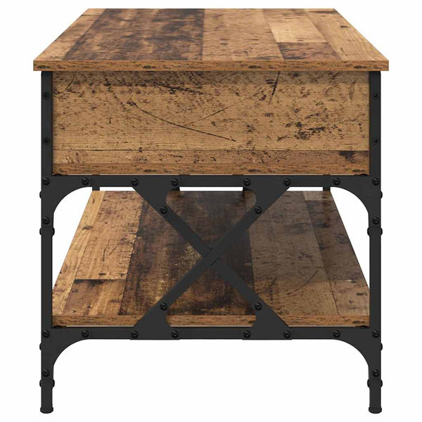 Sohvapöytä Vanha Puu 100 x 50 x 50 cm Tekninen puu