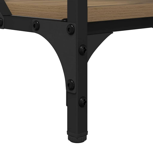 Sohvapöytä Artisan tammi 100 x 50 x 50 cm Tekninen puu