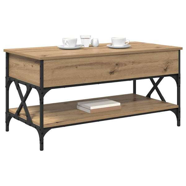 Sohvapöytä Artisan tammi 100 x 50 x 50 cm Tekninen puu