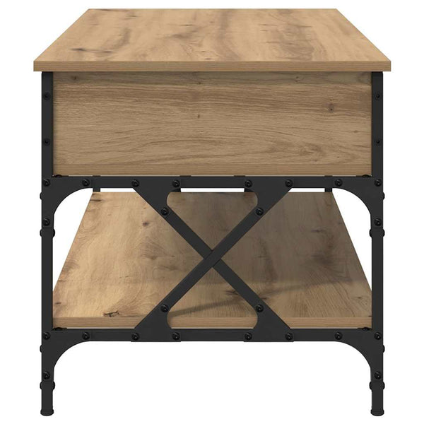 Sohvapöytä Artisan tammi 100 x 50 x 50 cm Tekninen puu