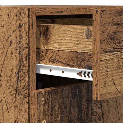 Artesaani tammi sivupöytä Medeea 42.5x40x93cm (puinen)