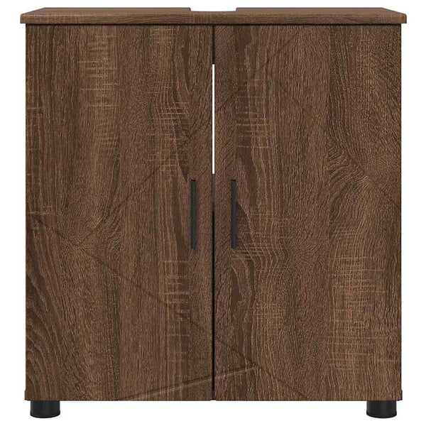 Kylpyhuonekaappi Ruskea tammi 61 x 35 x 64 cm
