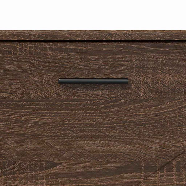 Kylpyhuonekaappi Ruskea tammi 76,5 x 35 x 64 cm