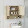 Peilikaappi ovella Sonoman tammi 80 x 17 x 55 cm Tekninen puu
