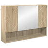 Peilikaappi ovella Sonoman tammi 80 x 17 x 55 cm Tekninen puu