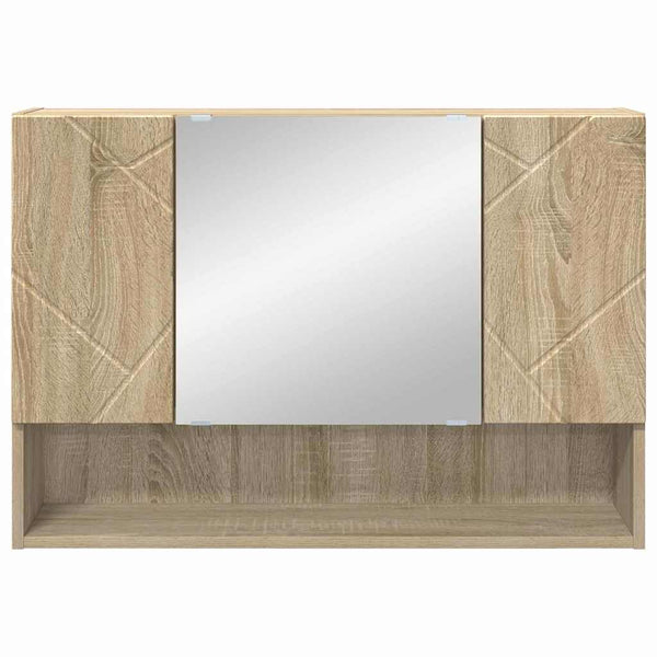 Peilikaappi ovella Sonoman tammi 80 x 17 x 55 cm Tekninen puu