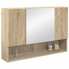 Peilikaappi ovella Sonoman tammi 80 x 17 x 55 cm Tekninen puu