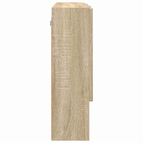 Peilikaappi ovella Sonoman tammi 80 x 17 x 55 cm Tekninen puu