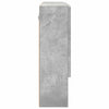 Peilikaappi ovella Betoni Harmaa 80 x 17 x 55 cm Tekninen puu
