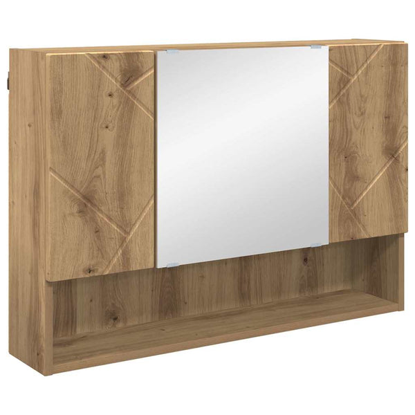 Peilikaappi ovella Artisan tammi 80 x 17 x 55 cm Tekninen puu