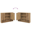 Peilikaappi ovella Artisan tammi 80 x 17 x 55 cm Tekninen puu