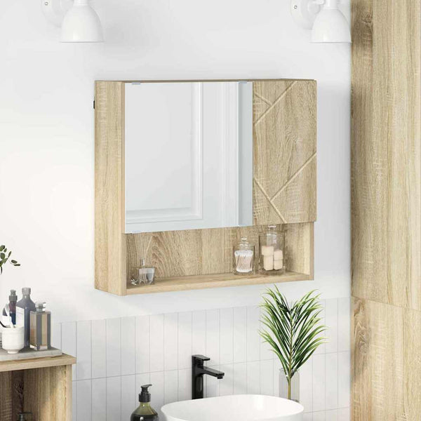 Peilikaappi Sonoman tammi 59 x 17 x 55 cm Tekninen puu