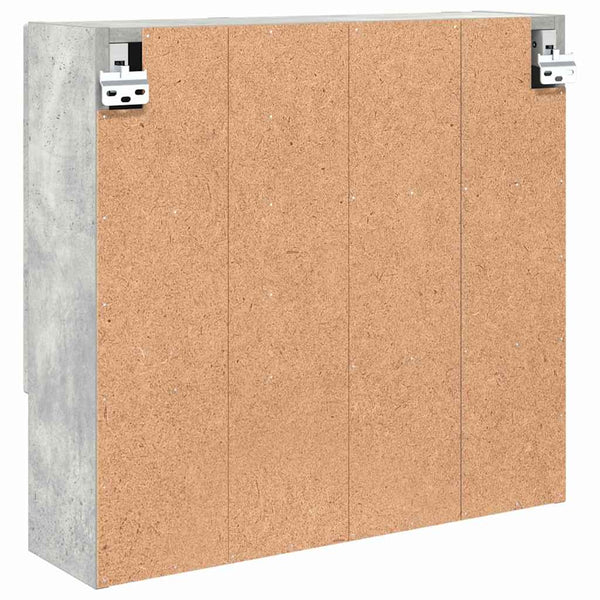 Peilikaappi Betoni Harmaa 59 x 17 x 55 cm Tekninen puu