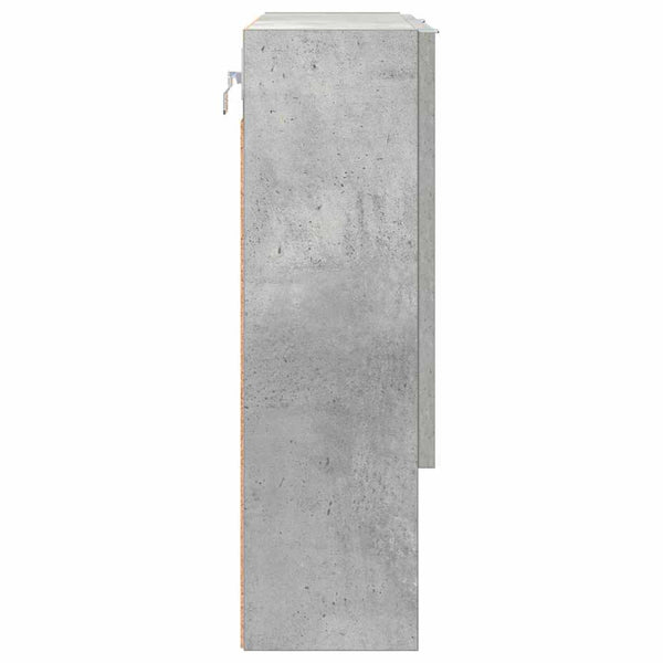 Peilikaappi Betoni Harmaa 59 x 17 x 55 cm Tekninen puu