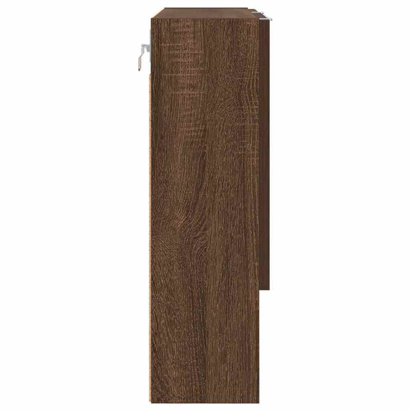 Peilikaappi Ruskea tammi 59 x 17 x 55 cm Tekninen puu