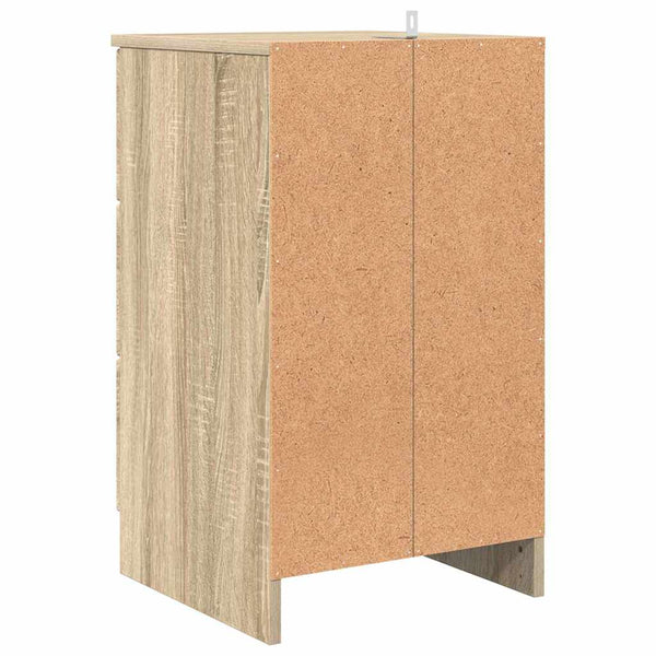 Yöpöytäkaappi Sonoma tammi 38 x 38 x 66 cm Tekninen puu