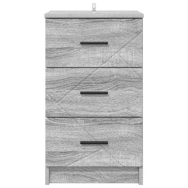 Yöpöytäkaappi Harmaa sonoma 38 x 38 x 66 cm Tekninen puu