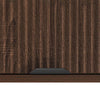 Kylpyhuonekaappi Ruskea tammi 39 x 23,5 x 65 cm