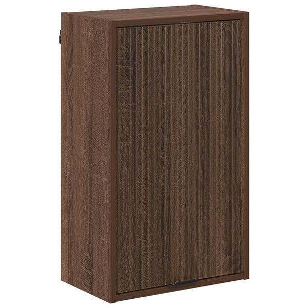 Kylpyhuonekaappi Ruskea tammi 39 x 23,5 x 65 cm