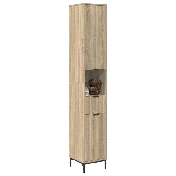 Kylpyhuonekaappi Sonoman tammi 31,5 x 33 x 190 cm