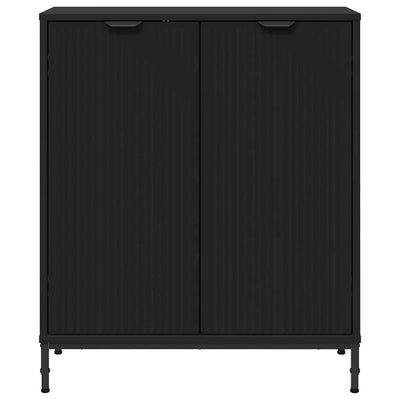 Musta sivupöytä Kokor 69.5x33x82cm (puinen)