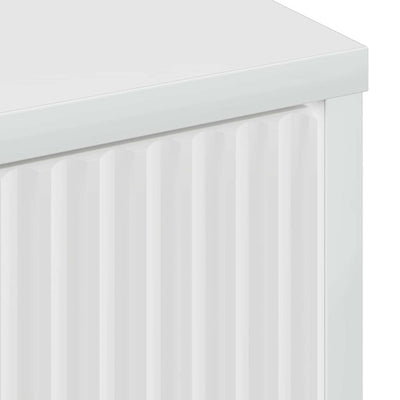 Valkoinen sivupöytä Vioreana 89.5x33x82cm (puinen)