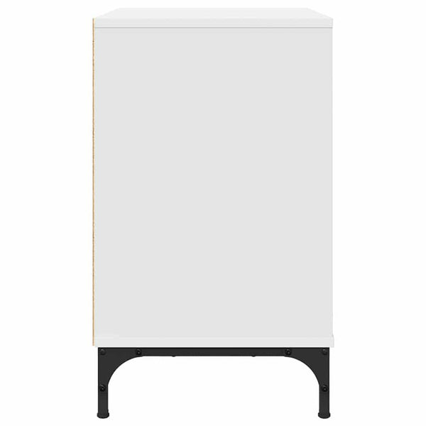 Yöpöytä Valkoinen 63.5 x 36 x 61 cm Tekninen puu