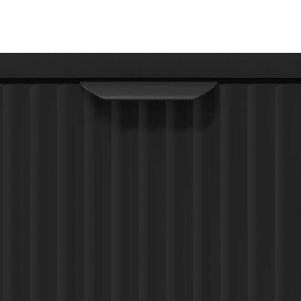 Yöpöytä laatikon kanssa Musta 63.5 x 36 x 61 cm Tekninen puu