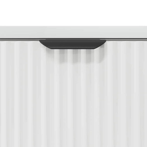 Yöpöytä Korkeakiilto valkoinen 63.5 x 36 x 61 cm Tekninen puu