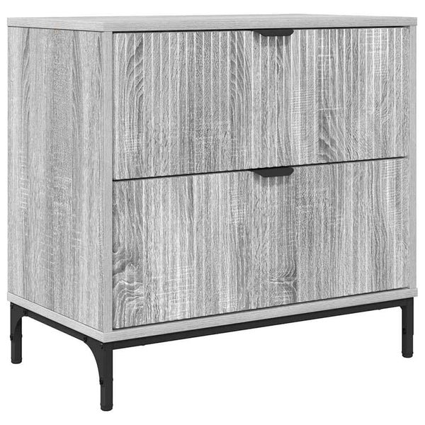 Yöpöytä Harmaa sonoma 63.5 x 36 x 61 cm Tekninen puu