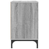 Yöpöydät 2 pcs Harmaa sonoma 49 x 36 x 61 cm Tekninen puu