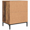Yöpöydät 2 pcs Vanha puu 49 x 36 x 61 cm Tekninen puu