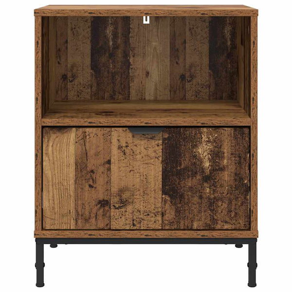 Yöpöydät 2 pcs Vanha puu 49 x 36 x 61 cm Tekninen puu