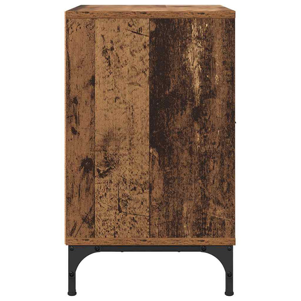 Yöpöydät 2 pcs Vanha puu 49 x 36 x 61 cm Tekninen puu