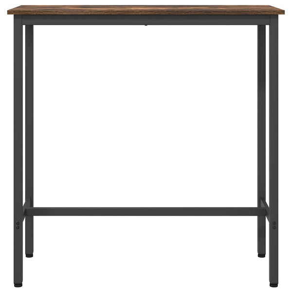 Pöytä Savutammi 100 x 40 x 100,5 cm Kehitetty puu ja teräs
