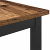 Pöytä Vanha puu 100 x 40 x 100,5 cm Kehitetty puu ja teräs