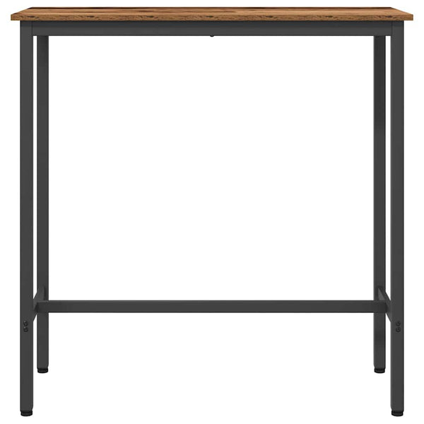 Pöytä Vanha puu 100 x 40 x 100,5 cm Kehitetty puu ja teräs